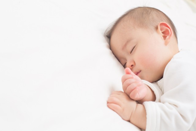 よく眠る赤ちゃん